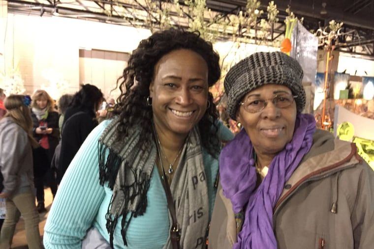 Heather Davis-Stukes, left, with her mother, Barbara Jones-Davis.
