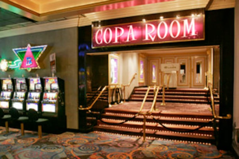 The Sands' Copa Room, where Frank Sinatra and the rest of the Rat Pack often performedduring the 1980s and '90s. The casino site is to become a $1.5 billion casino resort by 2012.