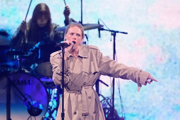 Audrey Hobert performs during the 2025 iHeartRadio Jingle Ball on Friday, Dec. 5, 2025, at Intuit Dome in Inglewood, Calif. (AP Photo/Chris Pizzello)