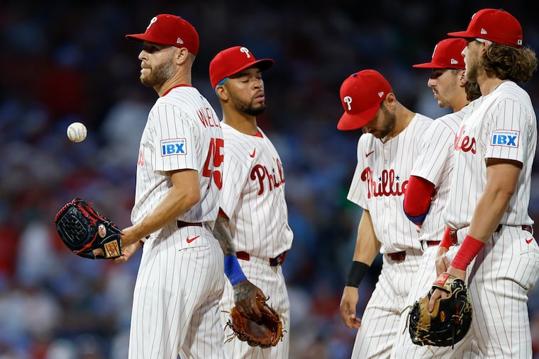 Phillies pitcher Zack Wheeler saw his career-high 26 inning scoreless streak come to an end on Thursday night against the Braves.
