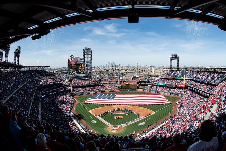 This is what Citizens Bank Park looked like on opening day 2019. It will not look anything like this if there is an opening day 2020 that is being proposed for early July.