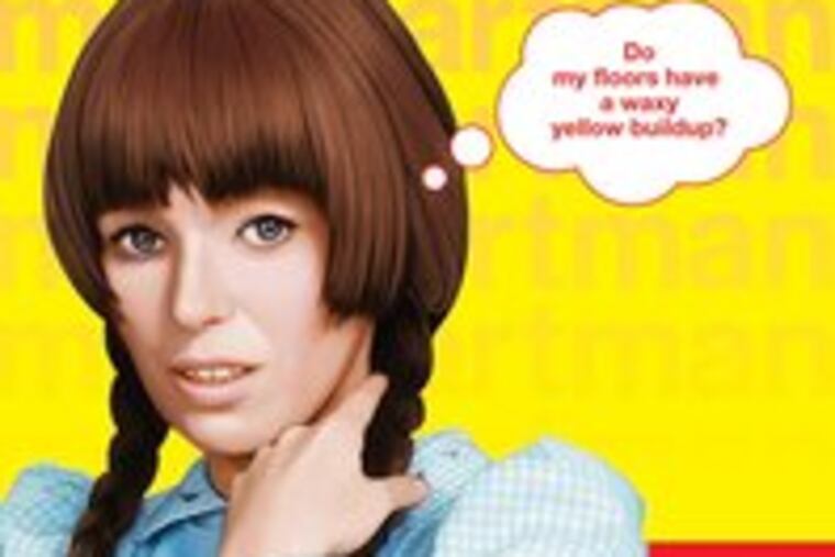 Louise Lasser was Mary, who obsessed about her floor.