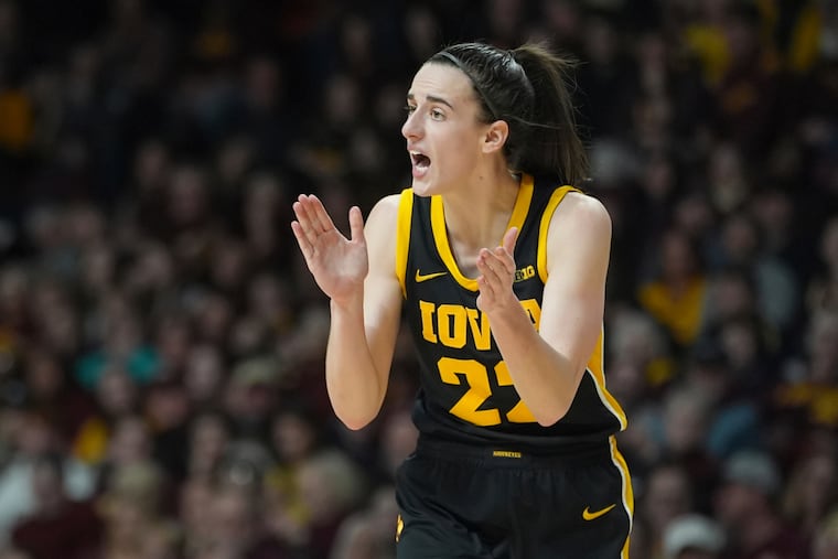 Iowa guard Caitlin Clark is just 17 points away from the overall NCAA scoring record of Pete Maravich.