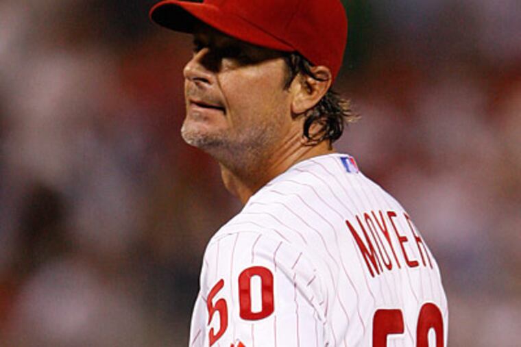 Jamie Moyer spent the last four-and-a-half of his 24 major league seasons with the Phillies. (Ron Cortes/Staff file photo)