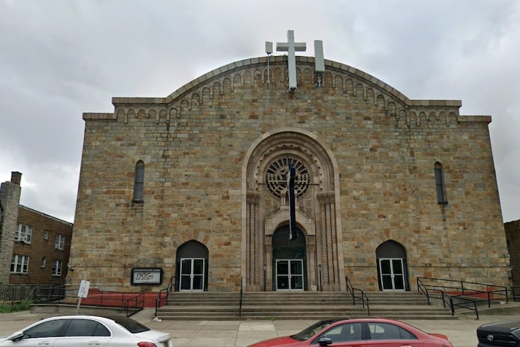The front facade of the former Cornerstone Baptist Church.