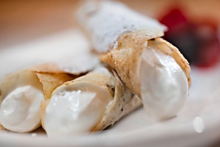 Craig LaBan "definitely wouldn’t miss the cannoli" at Radice. (DAVID M WARREN / Staff Photographer)