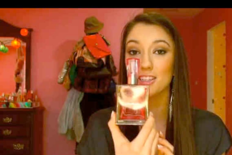 Blair Fowler, 16 , shows off her "haul" on YouTube. She and sister Elle, 21, have a half- million subscribers, so marketers barrage them with goods, hoping for a thumbs-up.