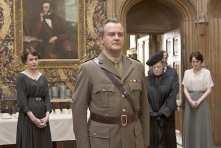 The cast of "Downton Abbey" features (from left) Elizabeth McGovern, Hugh Bonneville, Maggie Smith, and Michelle Dockery. (Carnival Film & Television Limited)