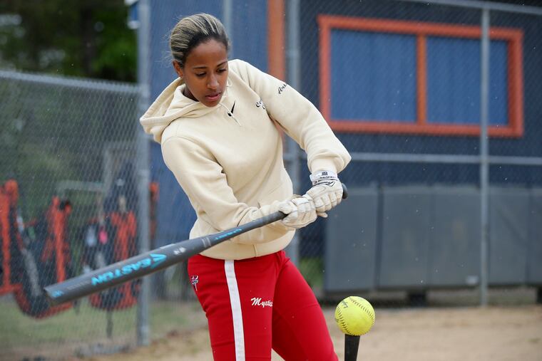 Senior shortshop Jayla Jamison is a leader by example and a Stockton University recruit.