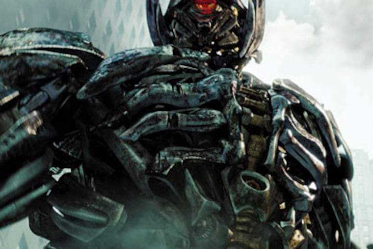 "Transformers: Dark of the Moon" is 154 minutes of car chases, metal-crunching crashes, jet fuel-fueled explosions, machine-gun fire, car chases, explosions, gun fire, and car chases.