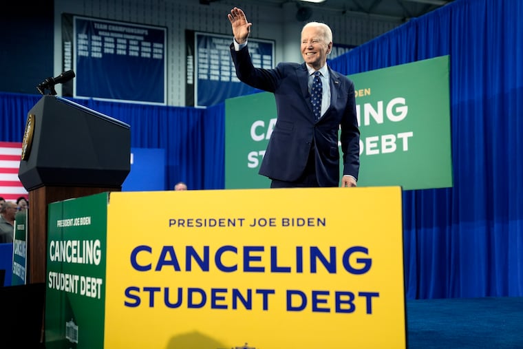 President Joe Biden departs after delivering remarks on student loan debt at Madison College in 2024. On March 10, 2026, his affordable, yet controversial, SAVE repayment plan was officially ended by a federal court ruling.