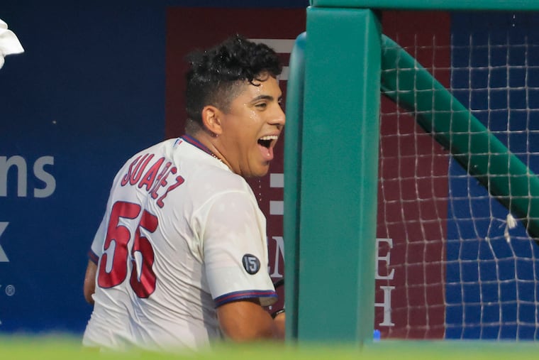 Phillies pitcher Ranger Suárez, a native of Venezuela, has been in Colombia since last weekend as he waits to obtain his work visa, according to his agent.