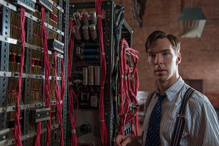 Benedict Cumberbatch as British mathematician Alan Turing in "The Imitation Game."