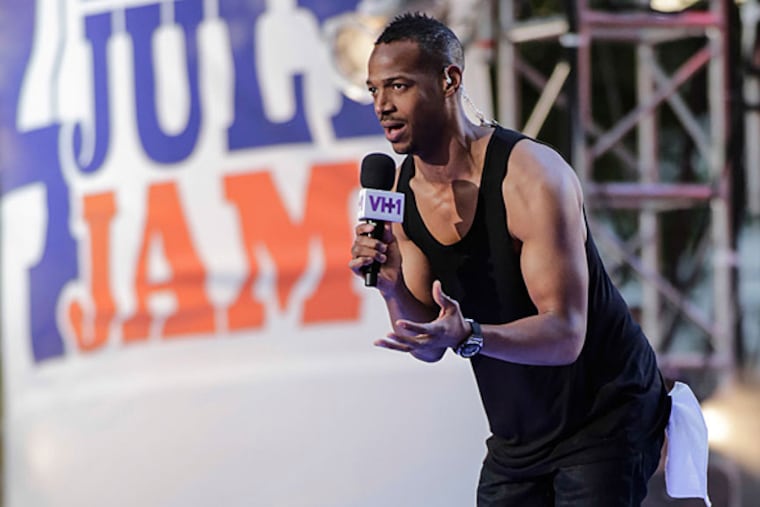 Marlon Wayans hosts the “Largest Free Concert in America,” the Wawa Welcome America Jam on the Parkway, Friday, July 4, 2014.