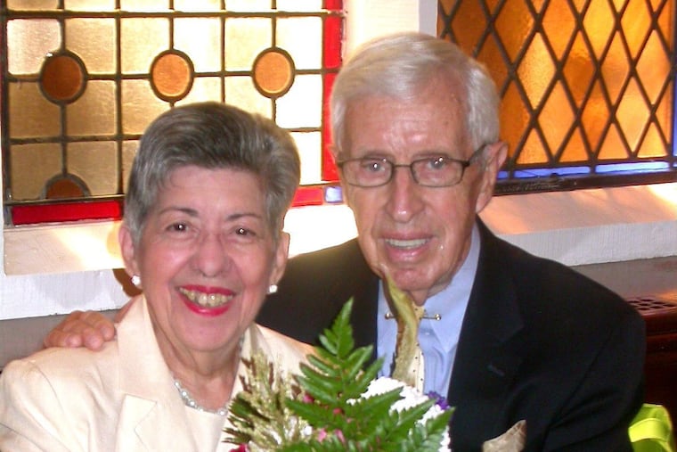 Mary and George Schneider were close and helped their daughters stay active as they grew up.