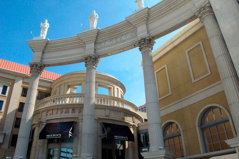 Caesars casino in Atlantic City, N.J. Caesars Entertainment, the casino's parent company, announced a $170 million renovation of hotel rooms and suites at Harrah's and Caesars casinos.