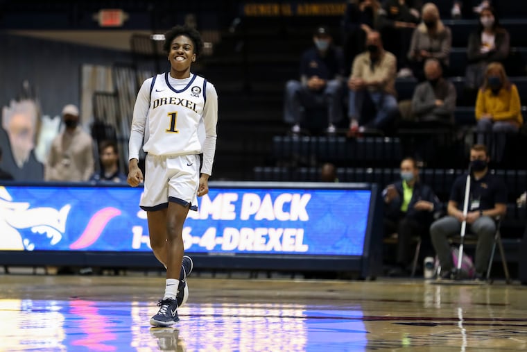 Keishana Washington, shown here during a Jan. 23 game, led Drexel with 21 points in their 60-39 victory over Hofstra in the CAA quarterfinals.