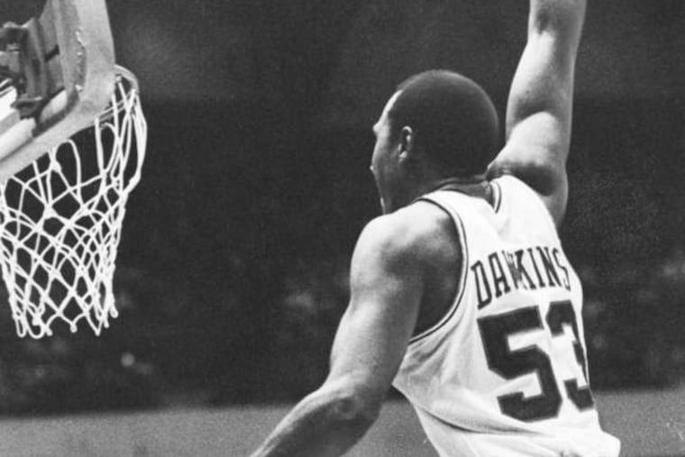 FILE PHOTO Darryl Dawkins scared you when he dunked.