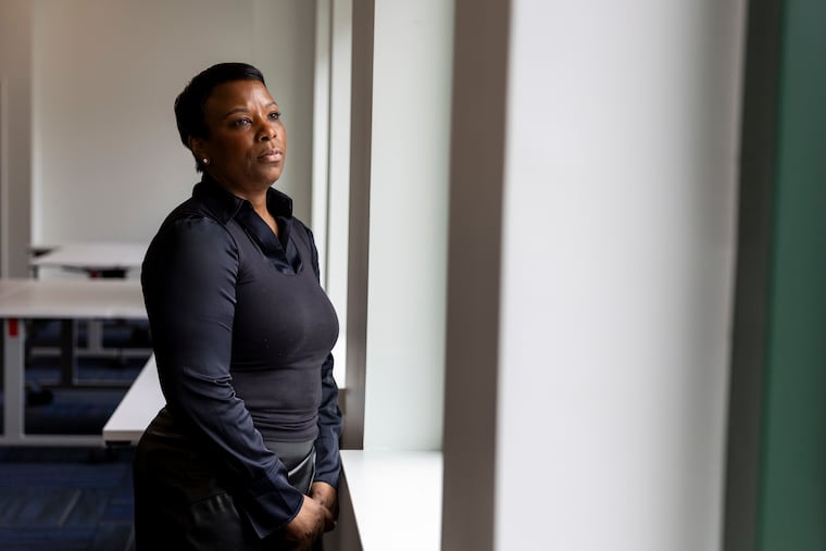 Ayanna Greene-Davis, executive director of Office of Community Advocacy and Engagement, at police headquarters in February.