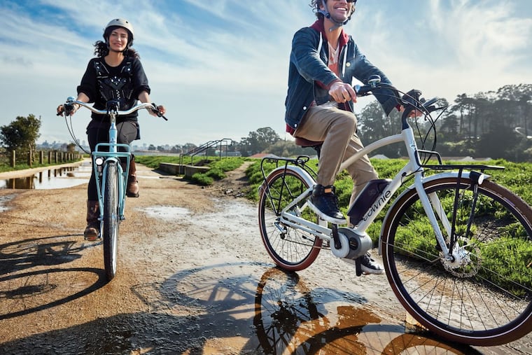 Ebikes put the wind behind your sails, "take 20 years off your life" and make "a ten mile commute feel like a three mile ride," say advocates at the Philadelphia Bike Coalition and Philadelphia-based industry powerhouse Advanced Sports