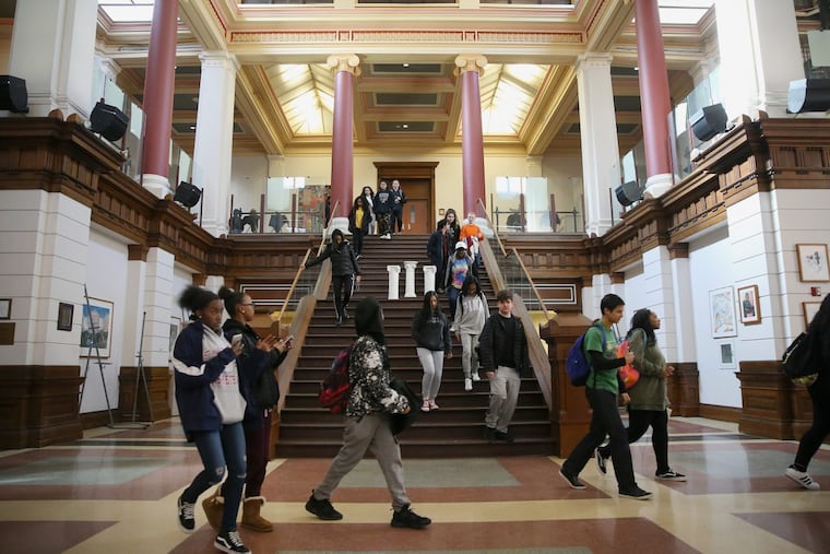 Philadelphia High School for Creative and Performing Arts in South Philadelphia.