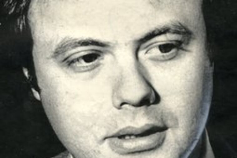 Sen. Vincent J. Fumo in 1980, after learning he had been indicted.