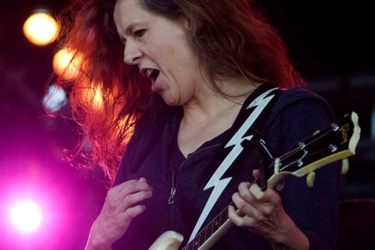 American singer-songwriter Neko Case, performs during the Optimus Primavera Sound music festival in Porto, Portugal Friday, May 31, 2013. (AP Photo/Paulo Duarte)