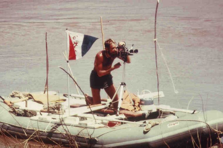 Jersey Shore resident Joel S. Fogel, shown on the Omo River while living with an Ethiopian tribe in 1973, is the new chairman of the international Explorers Club's Philadelphia chapter. His goal is to attract a new generation to the 120-member chapter.