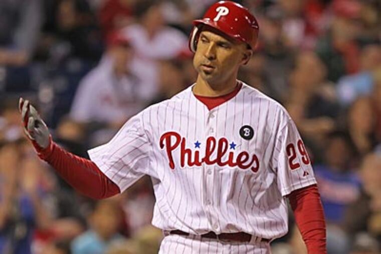 Raul Ibanez is hitting .223 on the season with three home runs and 16 RBIs. (Michael Bryant/Staff file photo)