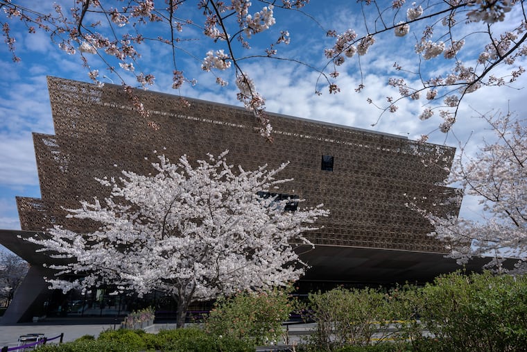 The National Museum of African American History and Culture on the National Mall is seen on Friday, March 28, 2025, in Washington.