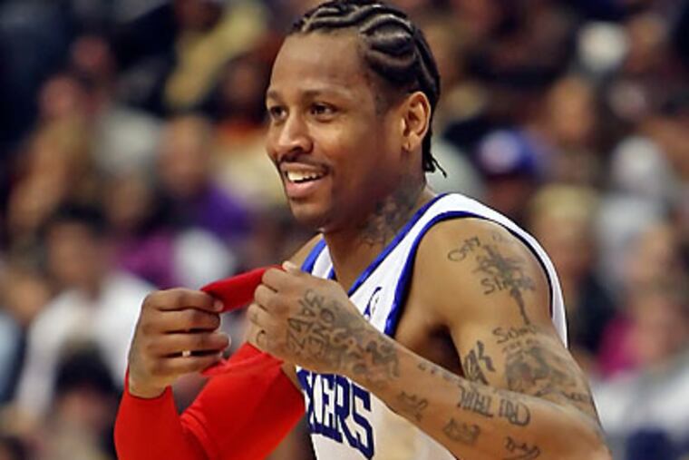 Allen Iverson could be headed to China to continue his career. (Steven M. Falk/Staff file photo)