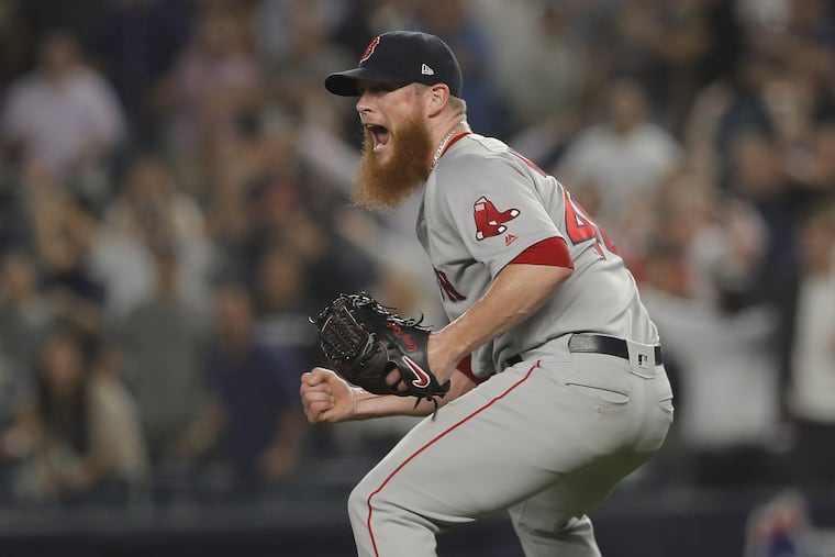 The Phillies have been linked to Red Sox closer Craig Kimbrel.