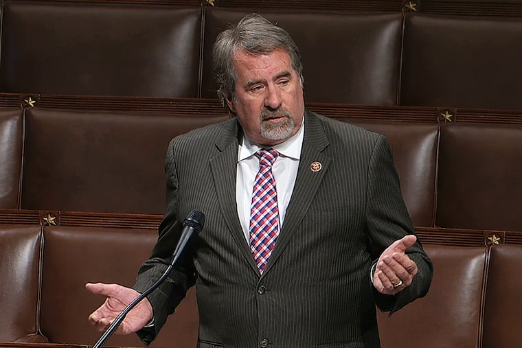 Rep. Doug LaMalfa, R-Calif., speaks on the floor of the House of Representatives at the U.S. Capitol in 2020.