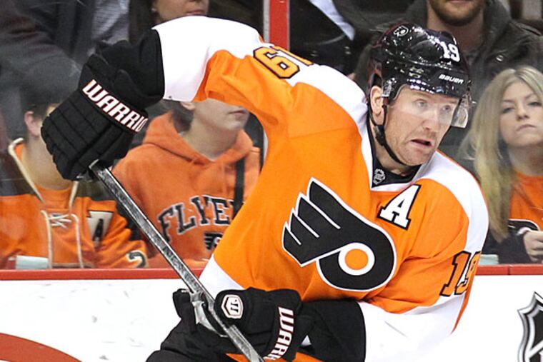 Scott Hartnell. (Yong Kim/Staff Photographer)