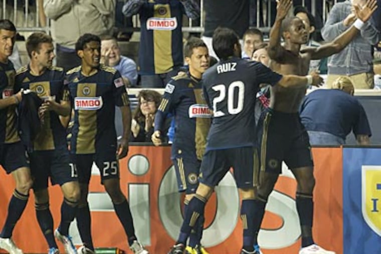The Union are in second place in the Eastern Conference. (Ed Hille/Staff Photographer)