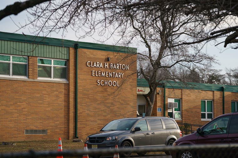 An exterior view of Clara Barton Elementary School in Cherry Hill, one of the schools that could get an addition built to accommodate more students due to overcrowding.