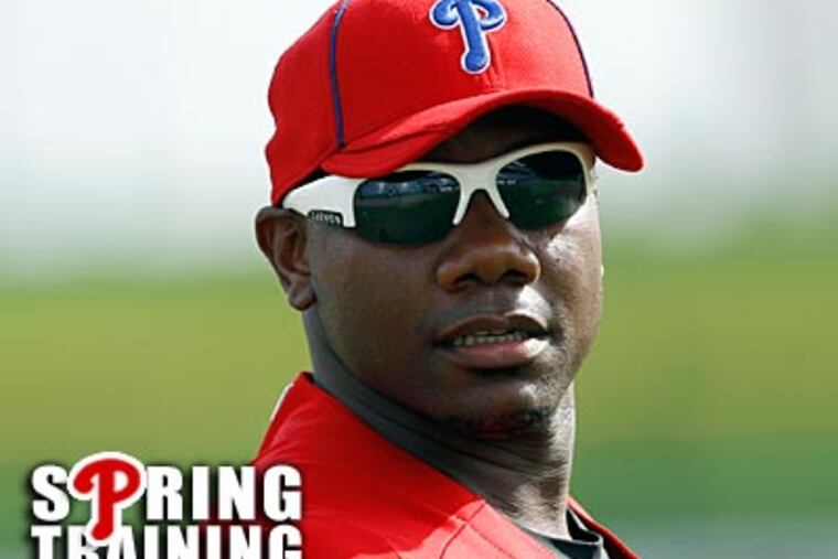 Phillies first baseman Ryan Howard suffered a setback in his recovery and will be sidelined indefinitely. (Yong Kim/Staff Photographer)