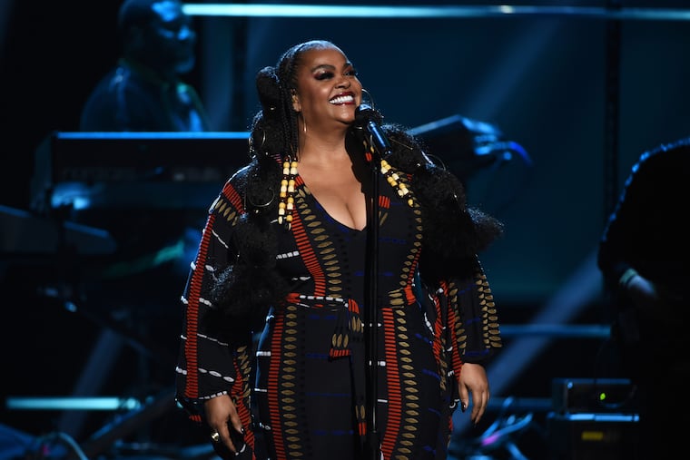 Jill Scott performs at the NAACP Image Awards in February 2020 in Pasadena, Calif. Her Words & Sounds tour is coming to the Met Philadelphia for two shows in March.