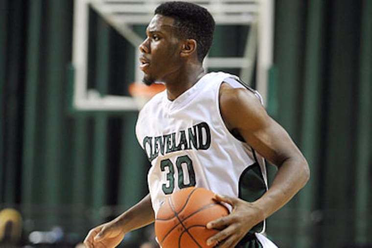 Trent Cole's cousin, Norris Cole, is a star for Cleveland State's basketball team. (David Richard/AP file photo)