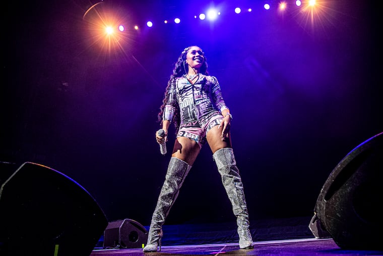 Saweetie in Indianapolis in 2019. She is a headliner at the 'Can't Wait Live' concert at the Mann Center on August 13. (Photo by Amy Harris/Invision/AP, File)