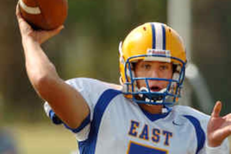 Downingtown East's Pat Devlin, who graduated in 2005, went on to play at Penn State and is now leading the Delaware offense.