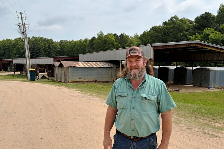 Jeff Tyson, 55, is a fourth-generation farmer, but the line will stop with him. Long ago, he advised his daughters to look elsewhere for a good life.