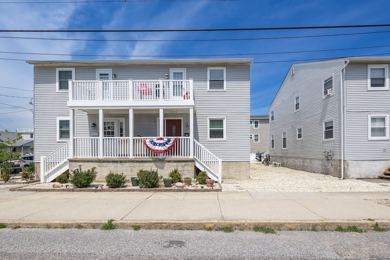 The Ocean City condo has several upgrades, including a new front door.