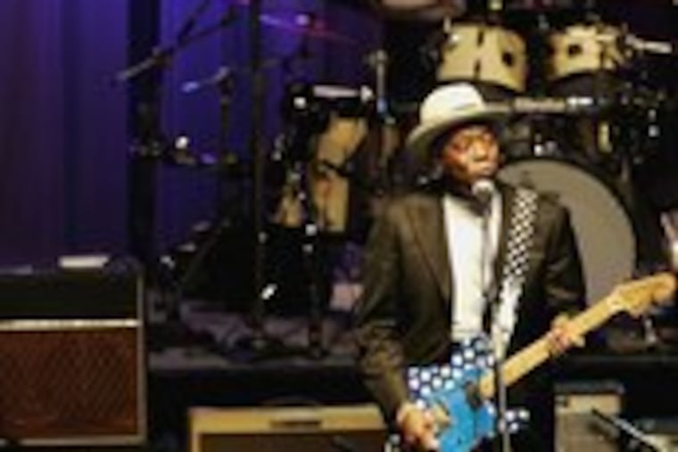 Buddy Guy will sing and play the blues tonight in Atlantic City.