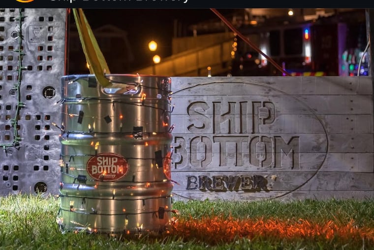 Ship Bottom Brewery will host a "keg drop" to usher in the new year.