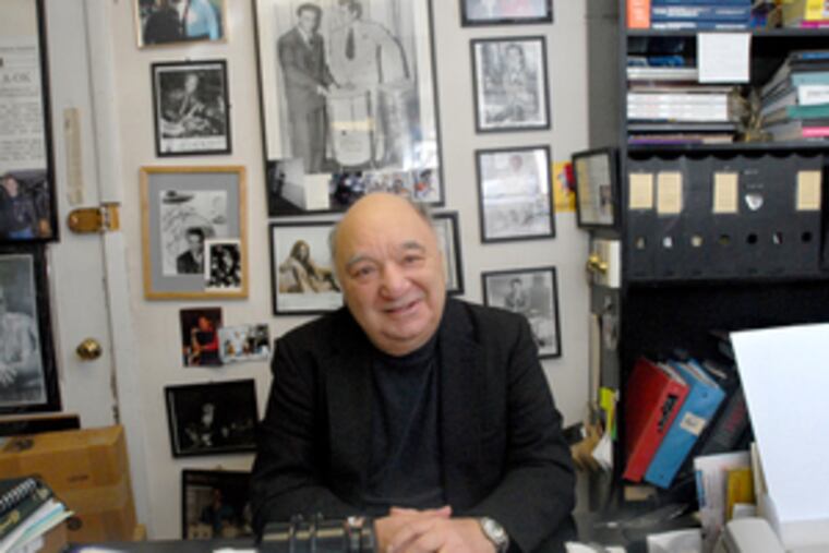 Sam D'Amico has many memories and memorabilia in his music shopin South Philadelphia. The former drummer and teacher, 75, plans to close the store by the end of the year.