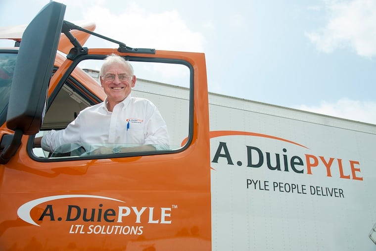 Peter Latta, 58, is the chairman and CEO of A. Duie Pyle trucking company in West Chester, Pa.