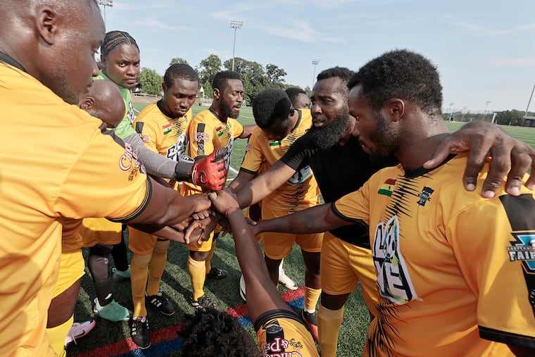 Team Ghana joined the Unity Cup, a soccer tournament designed to celebrate Philly’s immigrant communities, in 2017. They have since established themselves as a force in the tournament.