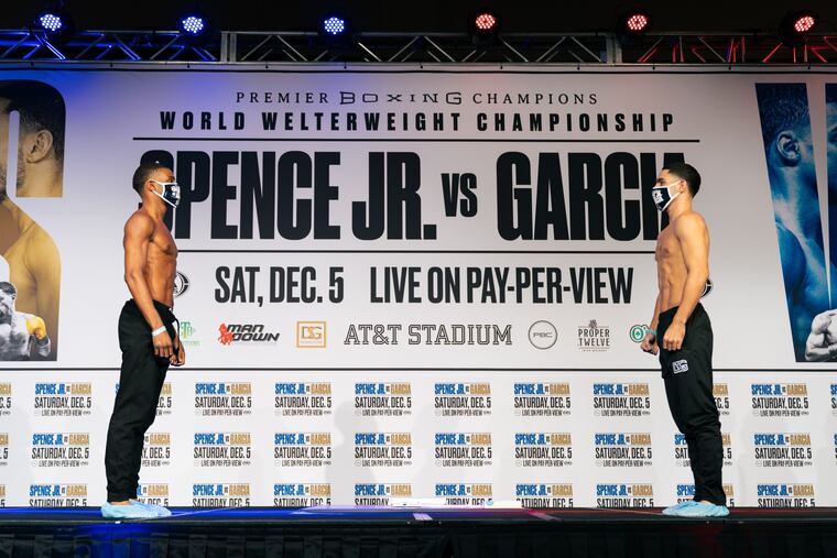 Danny Garcia (right) and Errol Spence Jr. (left) are both fighting for something to prove on Saturday night.