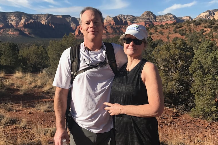 Dr. Rosato with his wife, Jeannette. They met after a lacrosse game at Penn.